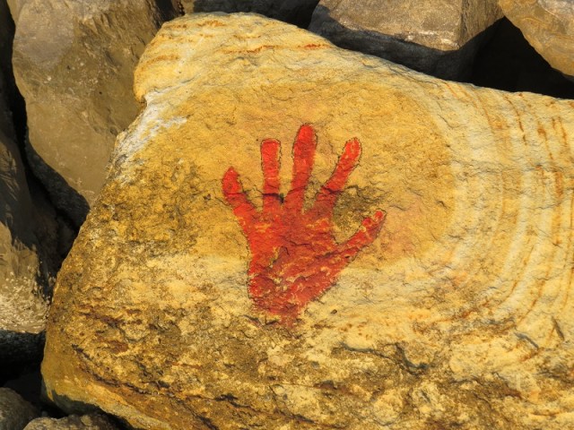 4Hand through the water, 2015,  Ras al Khaimah